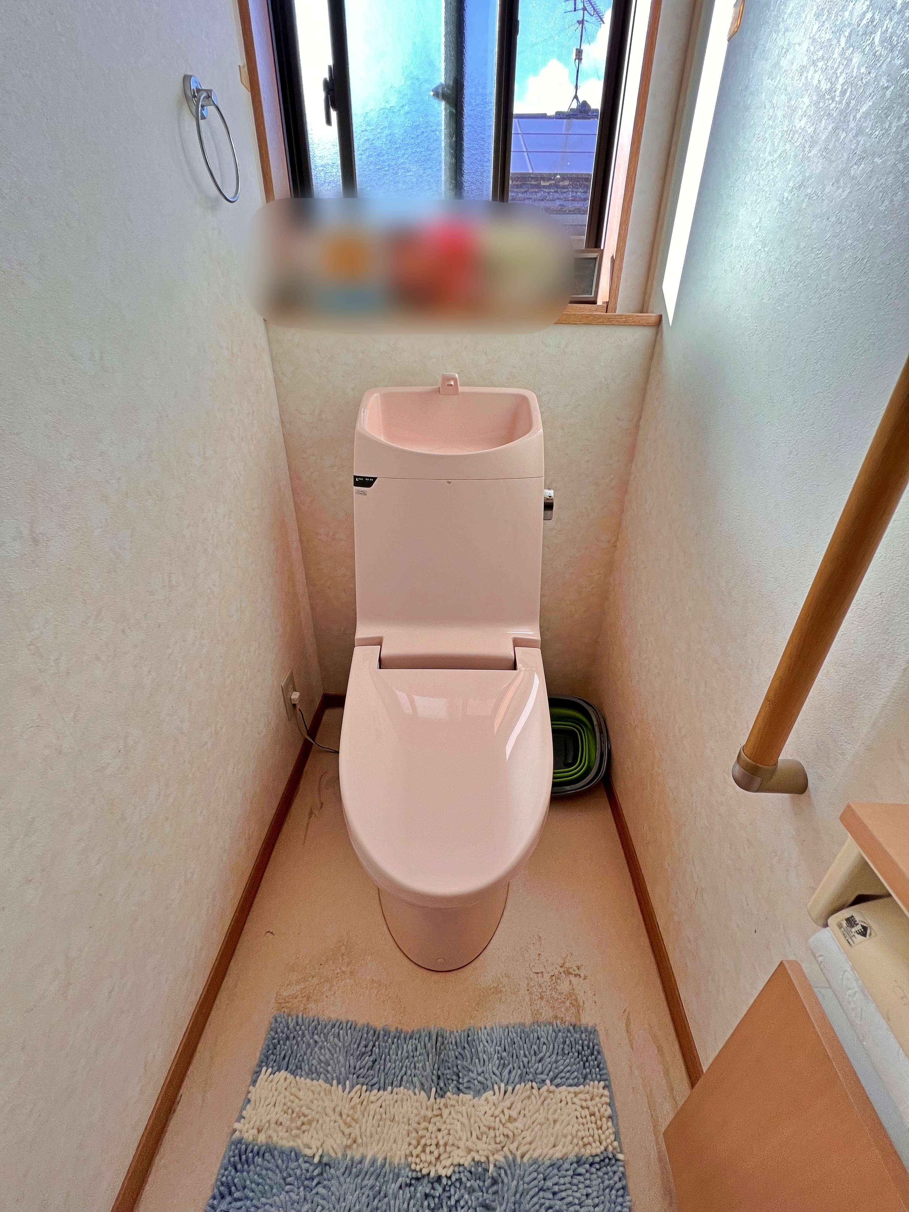トイレをリフォーム致しました。
